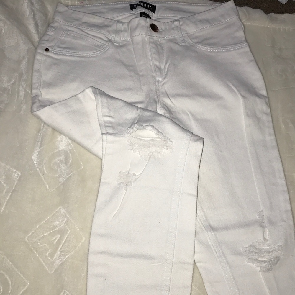 Shaping high rise jeans